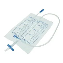 Uriinikott mittesteriilne 2000 ml Nrv drenaažiristklapiga, 1 tk
