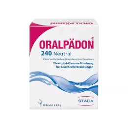 ORALPÄDON 240 neutraalne pulber, 10 tk