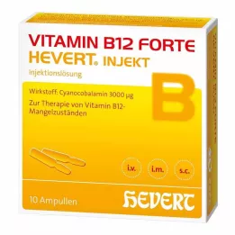 VITAMIN B12 HEVERT forte Injekt ampullid, 10X2 ml
