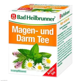 BAD HEILBRUNNER Mao ja soolestiku tee N filtrikotid, 8x1,75 g