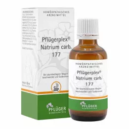 PFLÜGERPLEX Natrium Carb.177 tilgad, 50 ml