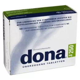 DONA 250 mg kaetud tabletid, 100 tk