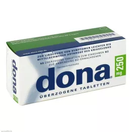 DONA 250 mg kaetud tabletid, 50 tk