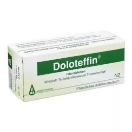DOLOTEFFIN Õhukese polümeerikattega tabletid, 50 tk