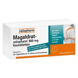 MAGALDRAT-ratiopharm 800 mg tabletid, 50 tk