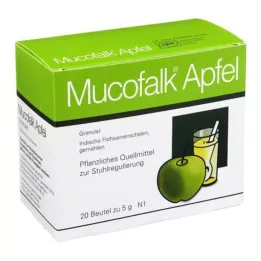 MUCOFALK Apple Gran suukaudseks kasutamiseks mõeldud suspensiooni valmistamiseks, 20 tk