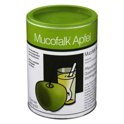 MUCOFALK Apple Gran suukaudseks kasutamiseks mõeldud suspensiooni valmistamiseks, 300 g MUCOFALK Apple Gran suukaudseks kasutamiseks mõeldud suspensiooni valmistamiseks, 300 g