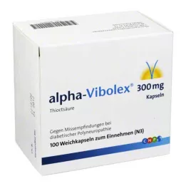 ALPHA VIBOLEX 300 mg pehmekapslid, 100 tk