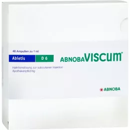 ABNOBAVISCUM Abietis D 6 ampulli, 48 tk