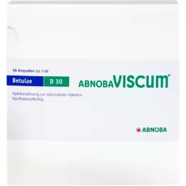 ABNOBAVISCUM Betulae D 30 ampulli, 48 tk
