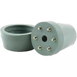 KRÜCKENKAPSEL 18/19 mm M.Spikes U. Kaitsekork, 1 tk