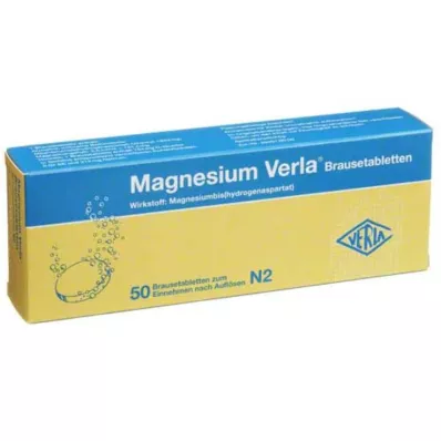 MAGNESIUM VERLA Kihisevad tabletid, 50 tk