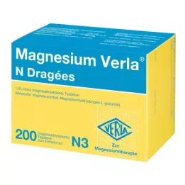 MAGNESIUM VERLA N Dražeed, 200 tk