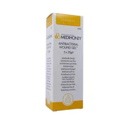 MEDIHONEY antibakteriaalne haavageel, 5X20 g