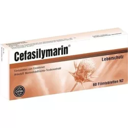 CefaSilymariini õhukese polümeerikattega tabletid, 60 tk
