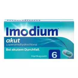 IMODIUM ägedad kõvakapslid, 6 tk