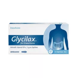 GLYCILAX Suposiidid täiskasvanutele, 12 tk