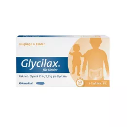 GLYCILAX Suposiidid lastele, 6 tk