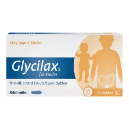GLYCILAX Suposiidid lastele, 12 tk