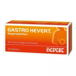 GASTRO-HEVERT Kõhutabletid, 40 tk