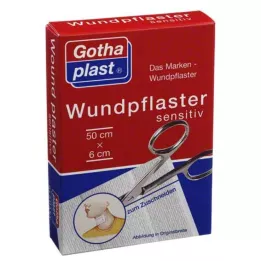GOTHAPLAST Haavahooldustundlik 6 cmx0,5 m lõige, 1 tk