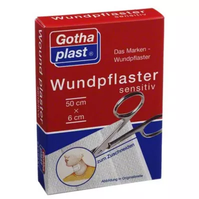 GOTHAPLAST Haavahooldustundlik 6 cmx0,5 m lõige, 1 tk
