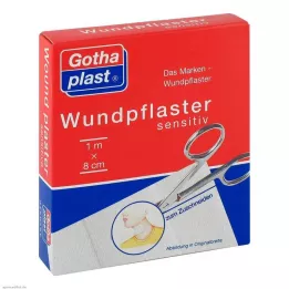 GOTHAPLAST Haavahooldustundlik 8 cmx1 m lõige, 1 tk