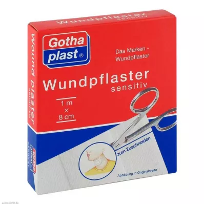 GOTHAPLAST Haavahooldustundlik 8 cmx1 m lõige, 1 tk