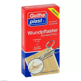 GOTHAPLAST Haavaplaaster 4 cm x 1 m lõigatud, 1 tk