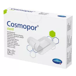 COSMOPOR steriilne haavaplaaster 5x7,2 cm, 10 tk