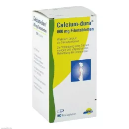 CALCIUM DURA Õhukese polümeerikattega tabletid, 100 tk