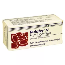 RULOFER n kilega kaetud tabletid, 50 tk