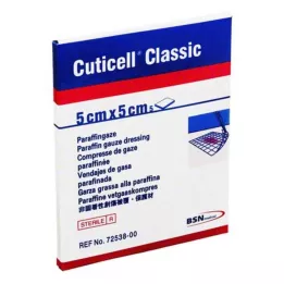 CUTICELL Klassikaline haavamarli 5x5 cm, 5 tk