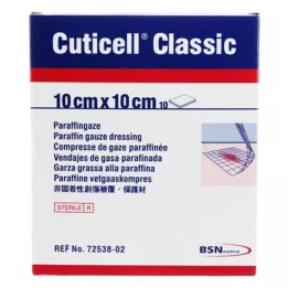 CUTICELL Klassikaline haavamarli 10x10 cm, 10 tk