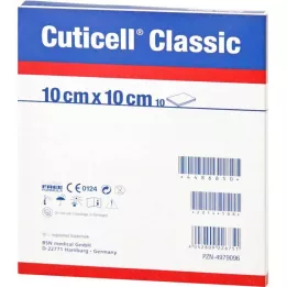 CUTICELL Klassikaline haavamarli 10x10 cm, 100 tk