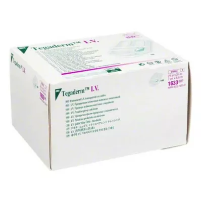 TEGADERM 3M läbipaistev side 7x8,5 cm 1633, 100 tk TEGADERM 3M läbipaistev side 7x8,5 cm 1633, 100 tk