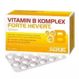 VITAMIN B KOMPLEX forte Hevert tabletid, 100 tk
