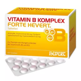 VITAMIN B KOMPLEX forte Hevert tabletid, 200 tk