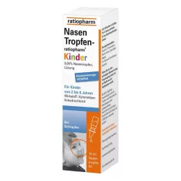 NASENTROPFEN-ratiopharm Kinder Säilitusainevaba, 10 ml