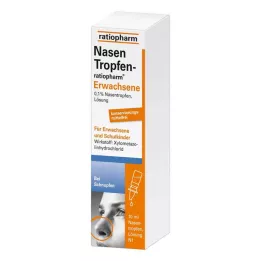 NASENTROPFEN-ratiopharm Adult Säilitusainevaba, 10 ml