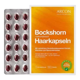 BOCKSHORN+Mikrotoitainete juuksekapslid Tisane plus, 180 tk