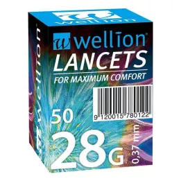 WELLION Lantsetid 28 G, 50 tk