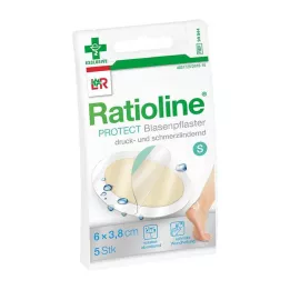 Ratioline Kaitse Blistrid 3,8x6 cm Väike, 5 tk