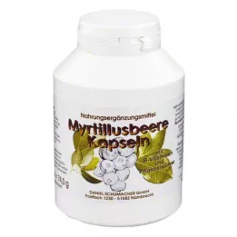 MYRTILLUSBEERE Kapseln, 180 tk
