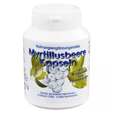 MYRTILLUSBEERE kapslid, 100 tk MYRTILLUSBEERE kapslid, 100 tk