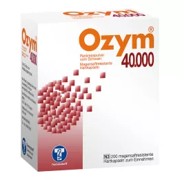 OZYM 40 000 gastroresistentset kõvakapslit, 200 tk