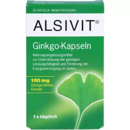 GINKGO 100 mg Alsivit kapslid, 30 tk