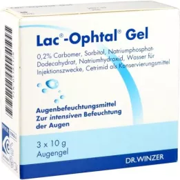 Lac ophtal geel, 3x10 g
