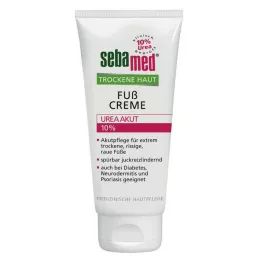 SEBAMED Kuivale nahale 10% uureaga akuutne jalakreem, 100 ml