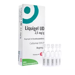 LIQUIGEL UD 2,5 mg/g silmageel üheannuselises mahutis, 30 x 0,5 g
